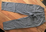 Damen Leichtehose, Blau mit weissem Streifenmuster Gr. M (68)