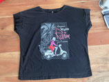 Damen T-Shirt, Schwarz, Gr. L (27)