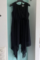 Elegantes schwarzes Kleid C&A Gr. 164 (18)