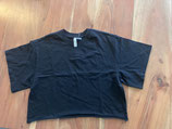 Damen T-Shirt, kurz, Schwarz, Gr. XS (64)