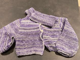 Strickjacke mit Stirnband Gr. 104 (44)