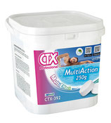 CUBO PASTILLAS CLORO MULTIACCION 10 EFECTOS 5 KG.