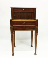A Dutch 19th century mahogany ladies desk