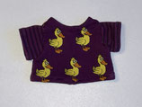 S: T-Shirt Lila Ente von der Maus