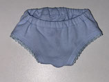 AG: Unterhose Blau spitze ohne Bürzelloch