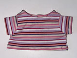 M: T-Shirt Rosa-Pink-Weiß gestreift