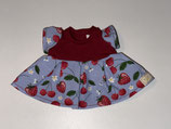 S: Kleid Rot-Blau Kirschen