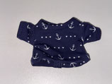 XXS: T-Shirt Blau Anker mit Sternchen