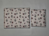 Bettwäsche Rosa mit Elefanten und Hasen