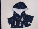 BB: Kapuzenpullover Blau mit Schneemann