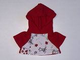 M: Kapuzenpullover Janosch Rot Weiß