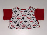 BB: T-Shirt Papierschiffe und Anker mit Roten Armen