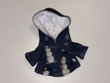 S: Kapuzenpullover Blau mit Schneemann