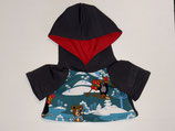 L: Kapuzenpullover Blau kleiner Maulwurf