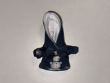 XXS: Kapuzenpullover Blau Schneemann