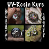 Workshop UV-Resin, Samstag, 04.07.2026, 10.00-16.00 Uhr, Kleine Welten aus Harz und Natur