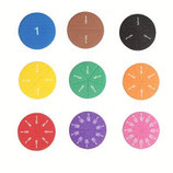 Les fractions - 9 pièces d'apprentissage