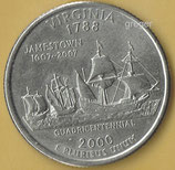 QUARTER DOLLAR Virginia von 2000  -   1x