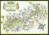 AK Landkarte Die Bernina-Linie    q39