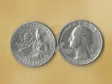 one dime  - George Washington / Trommler  - 4x