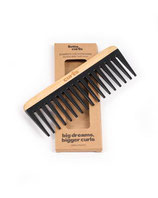GREAT LENGHTS©  Lotta Curls Lockenkamm Black Bamboo