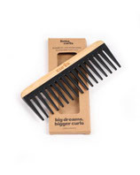 GREAT LENGHTS©  Lotta Curls Lockenkamm Black Bamboo