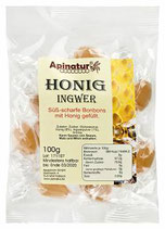 Honig-Ingwer-Bonbons, 100g Beutel