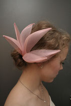 Blätterkopfschmuck rose