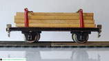 Erno, Flachwagen mit Holzladung