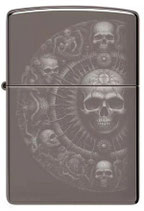 Zippo Skull Mandala