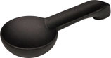 Zigarrenascher Aluminium schwarz matt