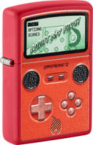 ZIPPO rot 3D-Druck Retro Gaming