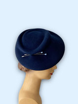 "Agatha" - Hat 50´s Style, clubblau