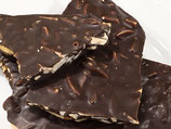 Zartbitter-Schokolade mit Mandelsplitter