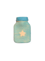 kleine Wärmflasche Sternmotiv