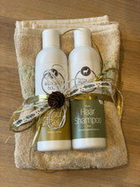 Geschenk-Set Dusch & Shampoo & Handtuch