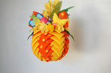 Handcrafted Easter Ornament - yellow/orange