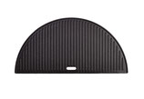 zweiseitig verwendbare gusseiserne Grillplatte (halbrund) - Classic Joe