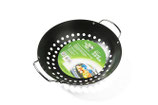 Grill Wok rund, gelocht (28cm)