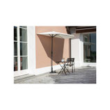 MEZZO OMBRELLONE TONDO O RETTANGOLARE FUSTO ANTRACITE DIAMETRO 3 MT - 2,3X1,3 MT