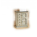 Credenza stipo a 2 porte e 4 cassetti laccata