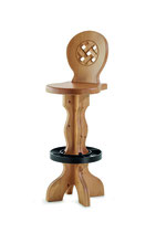 Sgabelli TIROLESI  In Legno Per Arredo Contract Bar Ristorante Pub Birreria Stile Rustico Country