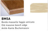 Piano massello faggio 60x60x18 anticato