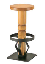 Sgabelli TIROLESI  In Legno Per Arredo Contract Bar Ristorante Pub Birreria Stile Rustico Country