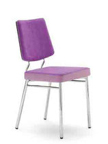 VENEZIA SEDIA IMB. Struttura: cromata Structure: chromium-plated H.48