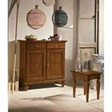 Credenza a 2 porte e 2 cassetti completa di 1 ripiano