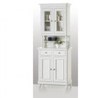 Cristalliera a 4 porte e 2 cassetti stile classica