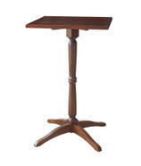 Tavolo alto con piano tavolo 70x70