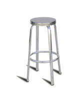 Sgabello alto alluminio  Arredamento Contract Bar Ristorante Pizzeria Hotel Stile Moderno