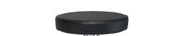 Sedile  SAMper sgabello tondo “Sam” • Ecopelle Nero • Ø34cm • Spessore 6cm